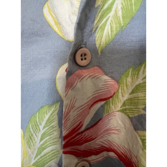 Vintage Marc Daniels Men's Large Hawaiian Shirt Short Sleeve Single Stitch - Picture 3 of 10